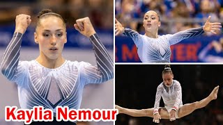 Paris Olympics 2024  Kaylia Nemour Wins Uneven Bars Gold Medal In Paris 2024 [upl. by Noillimaxam875]