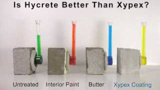 Comparing Xypex and Hycrete [upl. by Leahcimal]