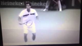 Sampras Low Backhand Volley presented by Mike VanZutphen [upl. by Nightingale709]