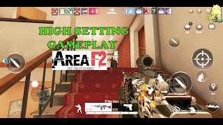 Area F2 Gameplay High Setting 4 GB Ram [upl. by Norton327]