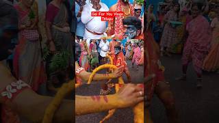 Potharaju Dance at My Village bonalu 2024 bonalu pothuraju bonalu2024 shorts trending village [upl. by Anrol616]