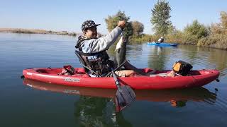 Turlock lake 4lb bass on popper [upl. by Eddie]