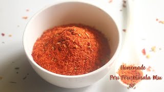 Peri peri masala recipe  How to make peri peri masala at home  Piri piri masala recipe [upl. by Felske911]