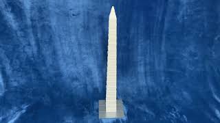 Lego Obelisk Washington Monument [upl. by Solracesoj]