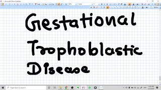 Gestational Trophoblastic Diseases  concept and pathophysiology  1 [upl. by Airdnaxela44]