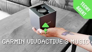 Unboxing the NEW Garmin Vivoactive 3 Music [upl. by Ydnim]