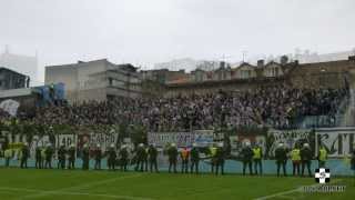 Grobari na Vračaru  Rad Partizan 16032014 [upl. by Hellene]