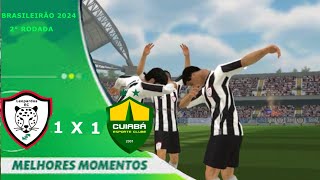 jogo completo Leopardos EC 1 X 1 Cuiabá EC brasileirão série a [upl. by Engvall]