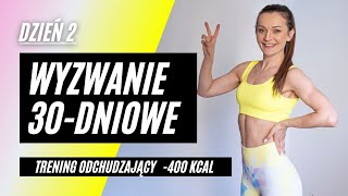 WYZWANIE 30DNIOWE🔥2 Trening odchudzający o średniej intensywności  BRZUCH [upl. by Crescentia]