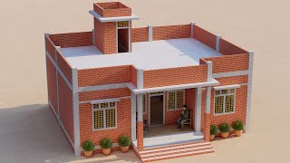 4 Bedroom Village House Design गांव में बनाये चार कमरे का सबसे सुन्दर घर का नक्शा [upl. by Ilsel]