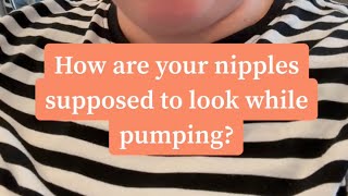 How Your Nipples Are Supposed to Look While Pumping Finding the Right Flange Size [upl. by Kai]