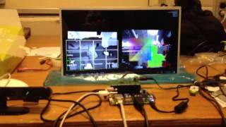 OdroidX  Android 404  OpenNI  OpenCV  PCL  OpenGL ES 20 [upl. by Oira319]