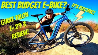 Best Budget E Mountain Bike Giant Talon E 29 3 Review [upl. by Frederich]