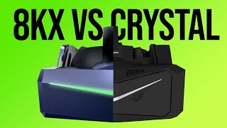 Pimax 8KX vs Crystal comparison [upl. by Elleinad424]