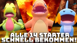 So bekommst du ALLE 14 STARTER POKÉMON in Pokémon Strahlender Diamant amp Leuchtende Perle [upl. by Oflodor]