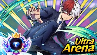 LEGENDS GRIND WITH CELEB TODOROKI My Hero Ultra Impact [upl. by Esilrac]