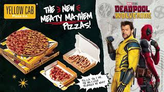 Welcome to Yellow Cab’s most epic and tastiest teamup ever with Deadpool amp Wolverine [upl. by Per]