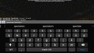 How to go into spectator mode in minecraft bedrock [upl. by Norling281]