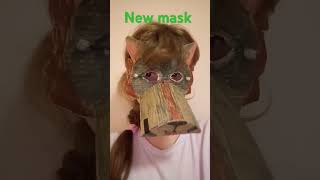 This is my new therian wolf masktherian art mask [upl. by Annel29]