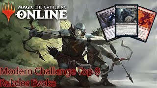 Modern Challenge Top 8 With Rakdos Evoke [upl. by Barbi]