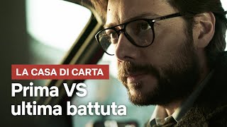 La prima e l’ultima battuta dei protagonisti de LA CASA DI CARTA  Netflix Italia [upl. by Luebke118]