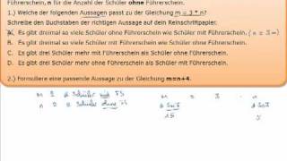 Abschlussprüfung Mathe Realschule Hessen 2009 Pflichtaufgabe 3 [upl. by Oleusnoc]