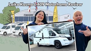 Laika Kosmo L 409 Lowprofile Motorhome Review [upl. by Rod636]