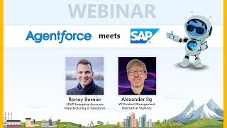 Agentforce meets SAP  Webinar von Vigience und Salesforce [upl. by Chadburn]