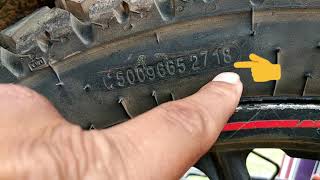 Check Manufacturing Date Before Buying Any Tyre [upl. by Nauqit]