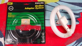 Philips 24watt Preheat Circline Fluorescent Adapter [upl. by Simaj]