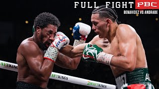 Benavidez vs Andrade FULL FIGHT November 25 2023  PBC on Showtime PPV [upl. by Alo454]