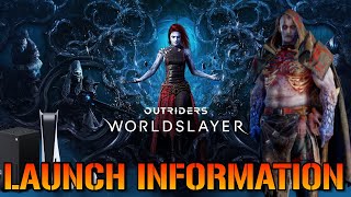 Outriders Worldslayer Update Launch Times New Weapons Gear QOL Changes amp More Outriders News [upl. by Eimmit]