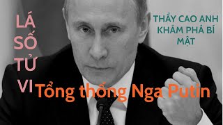 Phân tích lá số của Tổng Thống Nga Putin 2024 [upl. by Dnaloy]