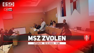 MSZ ZVOLEN 12122023 [upl. by Mcallister]