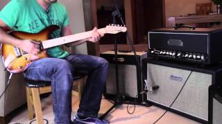 Brunetti Mercury 50W Head Demo  More awesome playing from Tom Quayle [upl. by Dott]