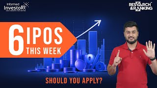 Upcoming IPOs this week  How to Subscribe Latest IPO News  IPO Review  IPO Listing [upl. by Ueihttam]