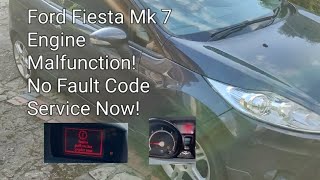 Ford Fiesta Engine Malfunction  No Fault Code [upl. by Schluter]