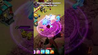 Electro Dragon Army Erased  Clash Of Clans shorts clashofclans coc clasher [upl. by Cornie]