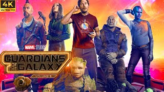 Guardians Of The Galaxy Vol3 Full English Movie 2023  Chris Pratt  Zoe Saldana  Review And Facts [upl. by Helali]