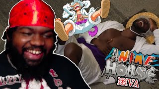 Luffy Laughed in their FACES ANIME HOUSE OVA  VILLAINS VS GEAR 5 RDCworld1 REACTION [upl. by Silda]