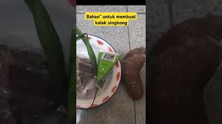 Bahan bahan untuk membuat kolak singkong shortsvideo [upl. by Ahsel70]