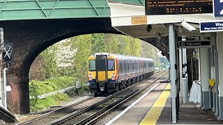 South Western Railway Trains at Ashford Surrey on April 22nd 2023 [upl. by Lisa]