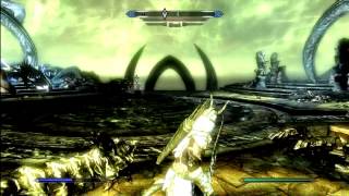 SKYRIM KILLING MIRAAK  THE LAZY WAY PART 1 DRAGONBORN DLC [upl. by Luana]