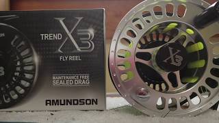 Amundson Tredx3 Fly Reel [upl. by Norvun]