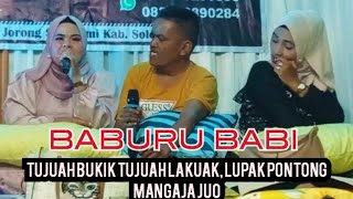 Yo tageh jajaran lupak pontong Mak sontujuah bukik tujuah lakuak buru babi [upl. by Aicul]