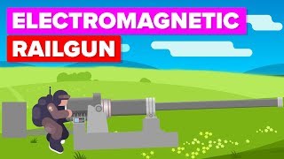 US Militarys Most Powerful Cannon – Electromagnetic Railgun [upl. by Athalee]