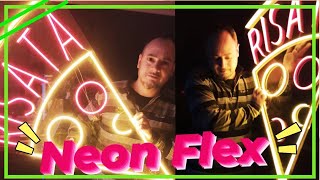 ✔️Cómo HACER un Letrero de Neon Flex ⚡ [upl. by Clementi]