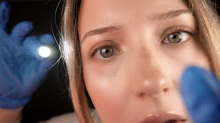 ASMR There’s Something In Your 👁️ Eye  Very Close Up Eye Exam  Hypnotic Light Exam Roleplay [upl. by Ihtak]