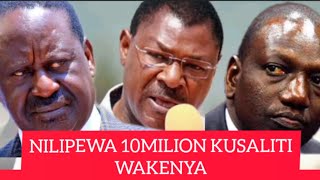 SIRI NDO IMETOBOKA NILIPEWA 10 MILLION KUSALITI WAKENYA WETANGULA NA RUTO TAABANI [upl. by Lewak]