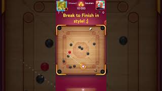 Break to Finish Gameplay by Spartan  Carrom Pool  Like the Short  23 November 2024 [upl. by Edgard]